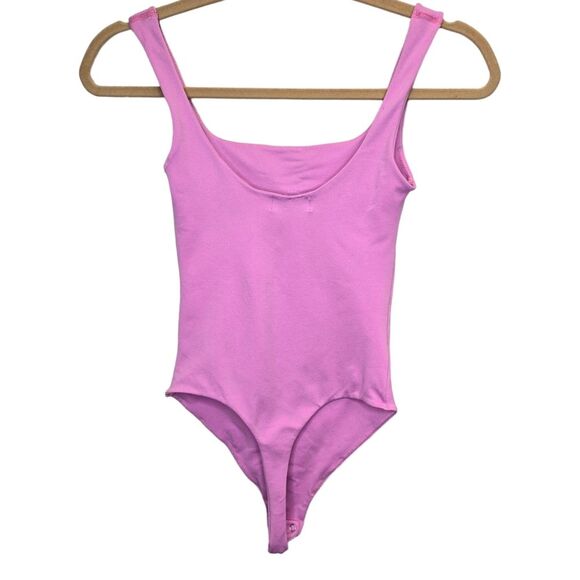 Lilyful Women's Bright Pink Thong Bodysuit - Picture 6 of 13